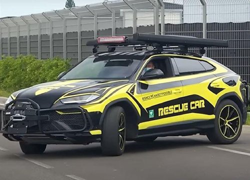 Chiếc Lamborghini Urus sinh ra để 'hộ tống' xe của giới siêu giàu