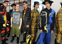 Bst Moschino Xuân Hè Nam 2023: Cảm Hứng Punk-Militaristic Thách Thức Mọi Chuẩn Mực Giới Tính