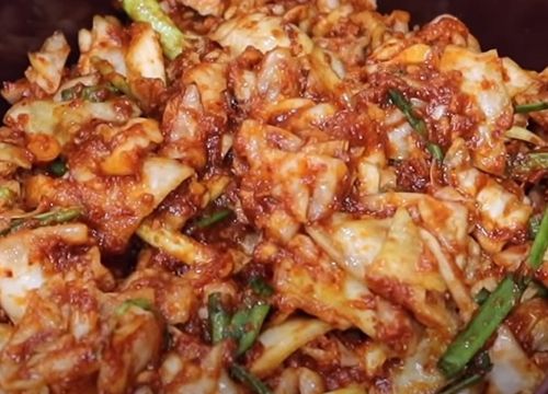 Cách làm kimchi bắp cải giòn ngon, ăn cùng đồ nướng cực ngon