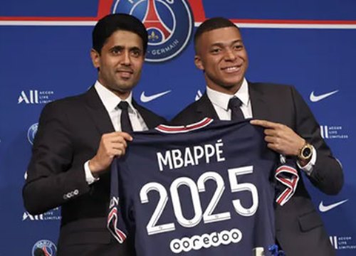 Chủ tịch PSG: 'Mbappe ở lại không phải vì tiền'