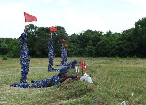 Cục Quân huấn kiểm tra công tác huấn luyện tại Vùng 5 Hải quân