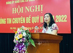 Đảng ủy Khối các cơ quan Trung ương tổ chức Hội nghị Thông tin chuyên đề quý II/2022