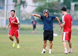 Danh Trung, Nhâm Mạnh Dũng tập sung chờ đấu AFC Cup 2022