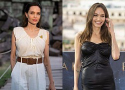 Nhan sắc đỉnh cao bất chấp camera thường của Angelina Jolie