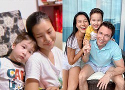 Hoàng Oanh lo &#8220;sốt vó&#8221; khi con trai bị bệnh, làm mẹ đơn thân sau hậu ly hôn chồng Tây