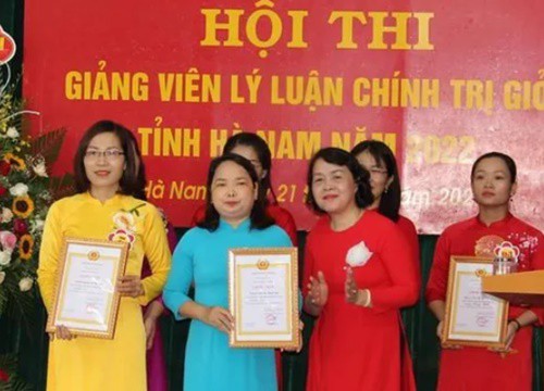 Hội thi Giảng viên lý luận chính trị giỏi tỉnh Hà Nam năm 2022