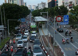 Thí điểm bổ sung phương tiện đi chung làn BRT 01 Hà Nội để giảm ùn tắc