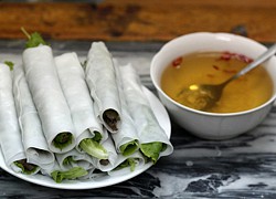 Cách làm phở cuốn Hà Nội