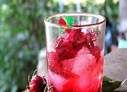 Đổi gió với cocktail bụp giấm tốt cho sức khỏe