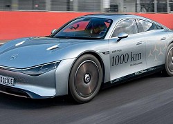 Mercedes-Benz Vision EQXX đi được 1.202 km trong một lần sạc