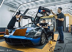 Pagani Huayra 80 tỷ của Minh Nhựa tắm nắng sau nửa năm "trùm mền"