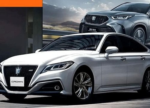 SUV Toyota Crown 2023 hoàn toàn mới "lộ hàng" tại Nhật Bản