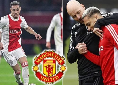 Antony nổi loạn, bỏ tập với Ajax để gia nhập MU