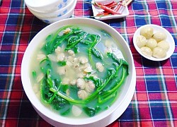 Canh ngao mồng tơi thơm ngọt mát lành giải ngấy mâm cơm ngày hè...