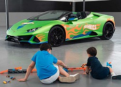 Lamborghini hợp tác Hot Wheels ra mắt Huracan EVO Spyder đặc biệt