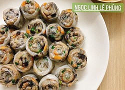 Làm bánh tráng lụi chấm mắm me đổi món cho cả nhà ngày cuối tuần