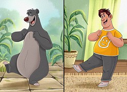 Ngạc nhiên với dung nhan của 15 con vật trong phim hoạt hình Disney khi biến hóa thành con người