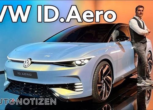 Volkswagen ID. Aero 2023 - sedan hạng D cao cấp chạy 620km/lần sạc