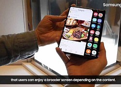 CES 2022: Samsung trình diễn máy tính bảng gập 3, smartphone màn hình cuộn
