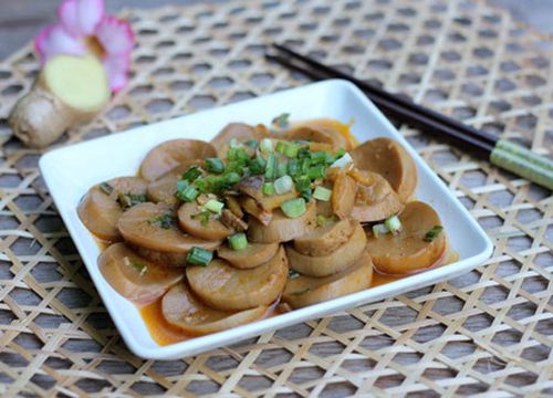 Nấm đùi gà kho gừng, chay mặn đều ngon