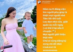 Hà Hồ đăng tin tuyển giúp việc nhưng lại 'dở khóc dở cười' vì điều này