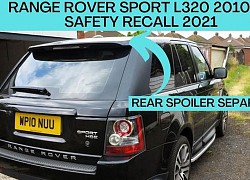 Triệu hồi Range Rover Sport vì lỗi rơi cánh gió sau gây nguy hiểm