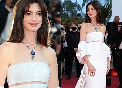 Clip người qua đường tình cờ gặp Anne Hathaway ở Cannes, chỉ 9 giây cũng đủ gây sốt vì nhan sắc thật của báu vật Hollywood