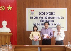 Hội Luật gia tỉnh Khánh Hòa sơ kết hoạt động 6 tháng đầu năm