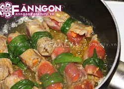 Ragu bò cuộn thơm ngon, đậm đà