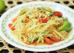 Gỏi đu đủ thái chua cay ngon giòn khó cưỡng...