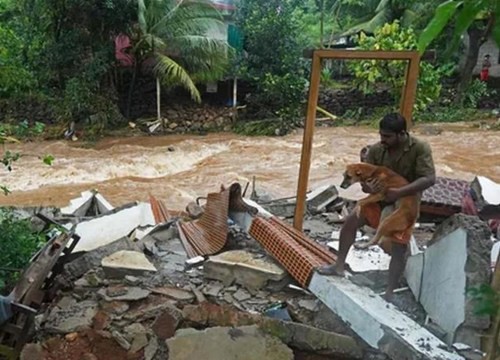 Hàng chục người thiệt mạng và mất tích trong một trận mưa lớn ở Ấn Độ