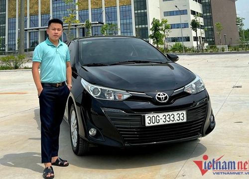 9x Hà Nội chốt mua Toyota Vios giá 1,6 tỷ vì biển số trùng số sim điện thoại