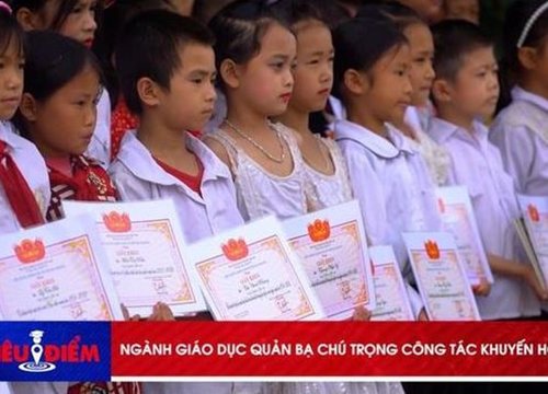 TIÊU ĐIỂM | Ngành giáo dục Quản Bạ chú trọng công tác khuyến học