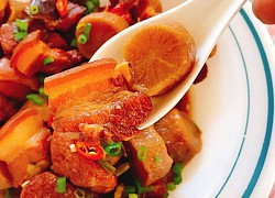 Thịt kho củ cải muối