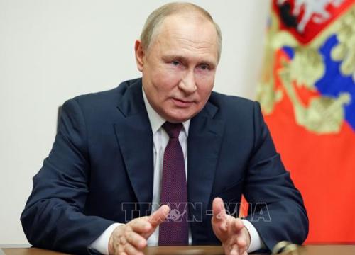 Tổng thống Nga Vladimir Putin duy trì tỷ lệ tín nhiệm cao