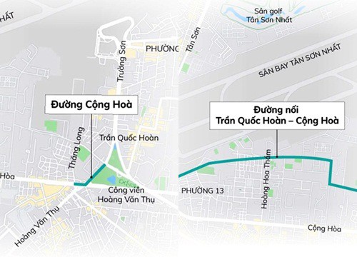 8 dự án gỡ ùn tắc khu vực sân bay Tân Sơn Nhất sắp được khởi công