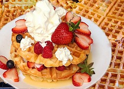 Bánh waffle: 2 cách nướng thơm lừng, vàng ươm hấp dẫn khiến ai cũng mê mẩn