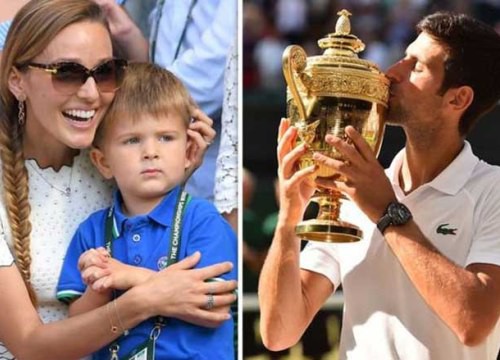 Djokovic đem cúp Wimbledon về tặng vợ, Fognini phải đính chính vì Nadal (Tennis 24/7)