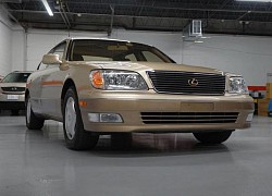 Lexus LS400 của cha và con, chạy hơn 226.000km vẫn như 'đập hộp'