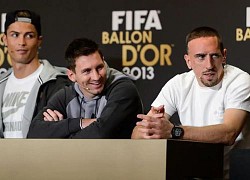 Ribery vẫn cay cú vì thua Ronaldo ở giải Quả bóng vàng 2013