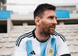 Tuyển Argentina ra mắt áo đấu tại World Cup 2022