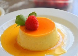 Bánh flan caramel ngon mềm mịn món tráng miệng tuyệt vời