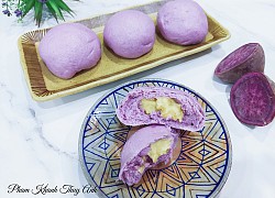 Cách làm bánh bao nhân custard bí đỏ thơm ngon, hấp dẫn cực bổ dưỡng