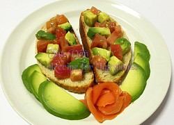 Cách làm bruschetta cà chua bơ thơm ngon, hấp dẫn chuẩn Ý