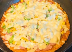 Cách làm pizza cơm nguội thơm ngon, hấp dẫn vô cùng sáng tạo