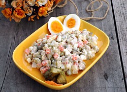 Cách làm salad nga truyền thống cực ngon