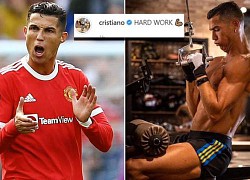 Cristiano Ronaldo khoe cơ bắp cuồn cuộn sau khi đòi rời MU