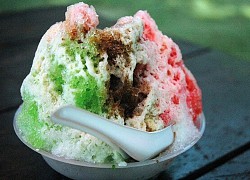 Ice kachang chè đá bào Singapore mát lạnh cho ngày cuối tuần