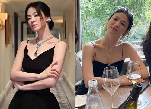 Song Hye Kyo và bạn bè khoe loạt ảnh đi chơi ở Pháp, ai dè mặt mộc tình cờ để lộ hết dấu hiệu lão hóa