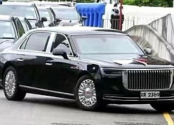 Xe limo bọc thép mới của ông Tập Cận Bình xuất hiện tại Hong Kong